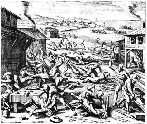 Il Massacro di Jamestown: Violenza Coloniale e Resistenza Indigena nel XVII Secolo